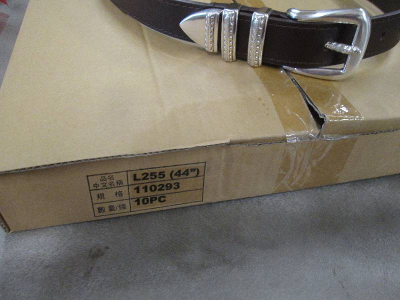 lot 117 image: Lot of 10 Canyon Outback Brown Leat...