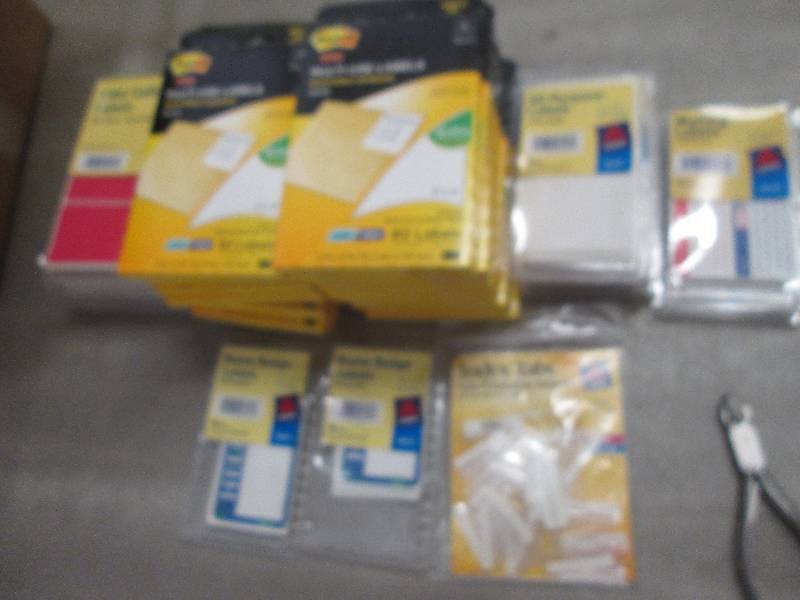 lot 158 image: Large Lot of Assorted Labels...