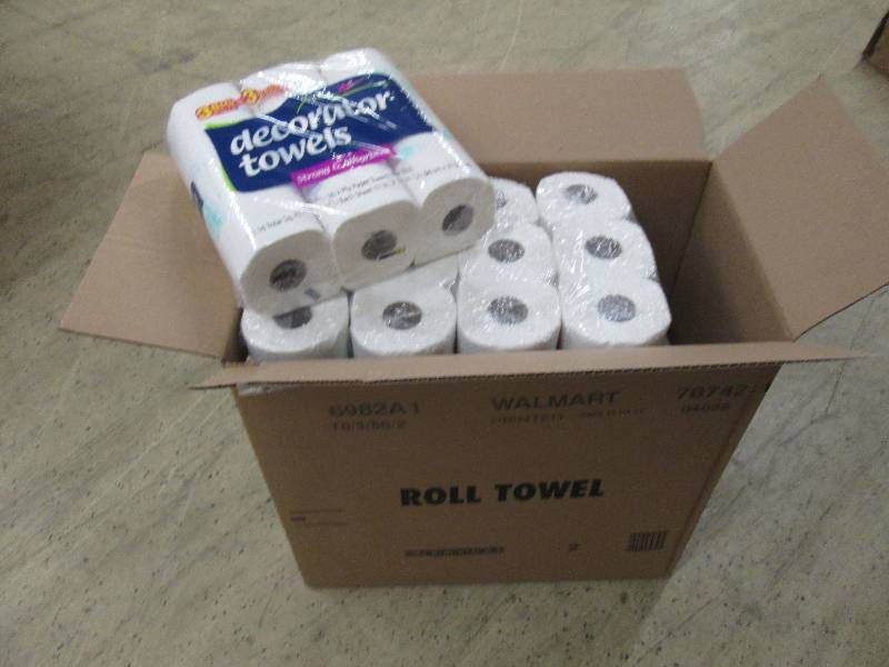 lot 248 image: 1 Case of Decorator Paper Towels 10...