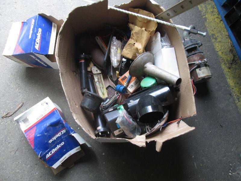 lot 3 image: Box of Assorted Parts, Drill -see i...
