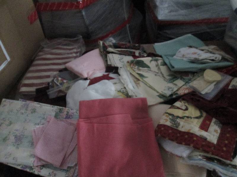 lot 46 image: Assorted Fabric ...