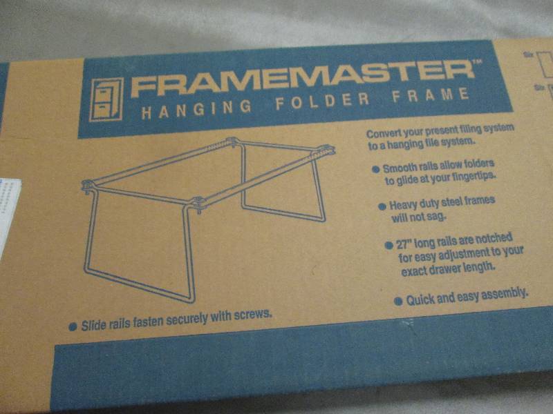 lot 175 image: Hanging Folder Frame for Legal File...