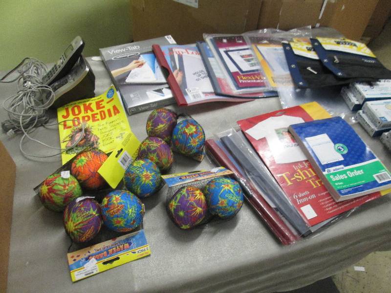 lot 182 image: Dividers, Water Balls, 7 Boxes of 1...