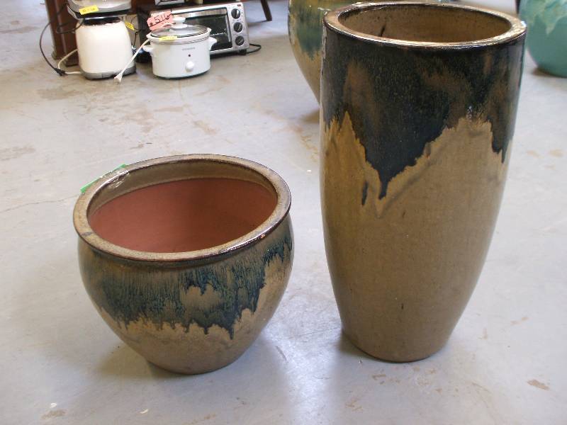 TERRACOTTA GLAZED POTS