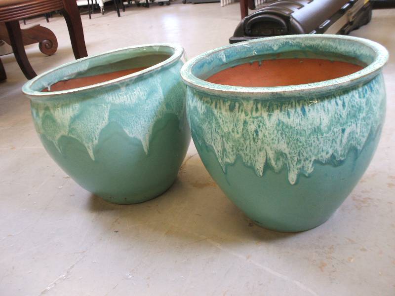 TERRACOTTA GLAZED POTS