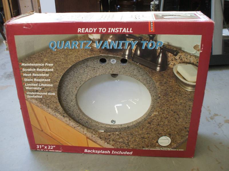 BRAND NEW QUARTZ VANITY