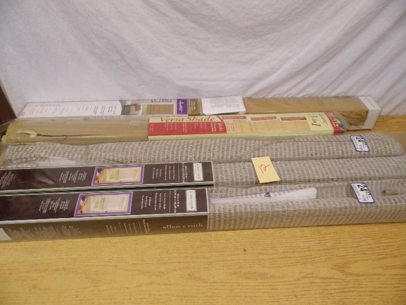 5 Sets of Blinds  Shades