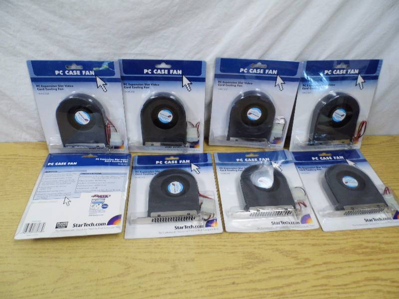 Lot of 8 PC Fans