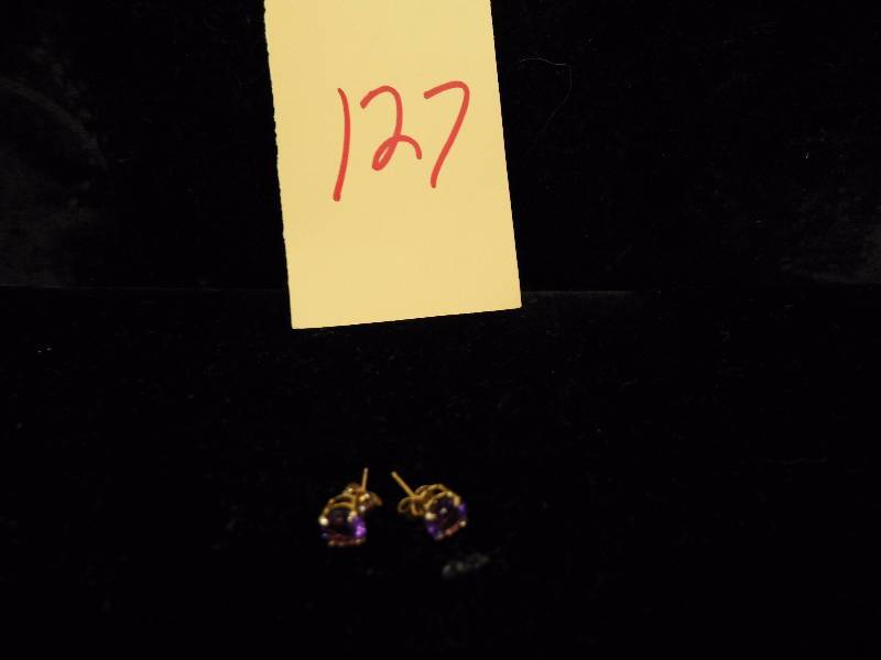 14K Earrings w 14K Backs
