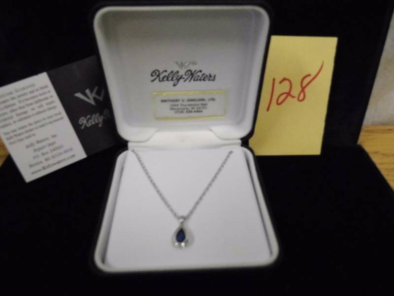 Kelly Waters Blue Stone Necklace