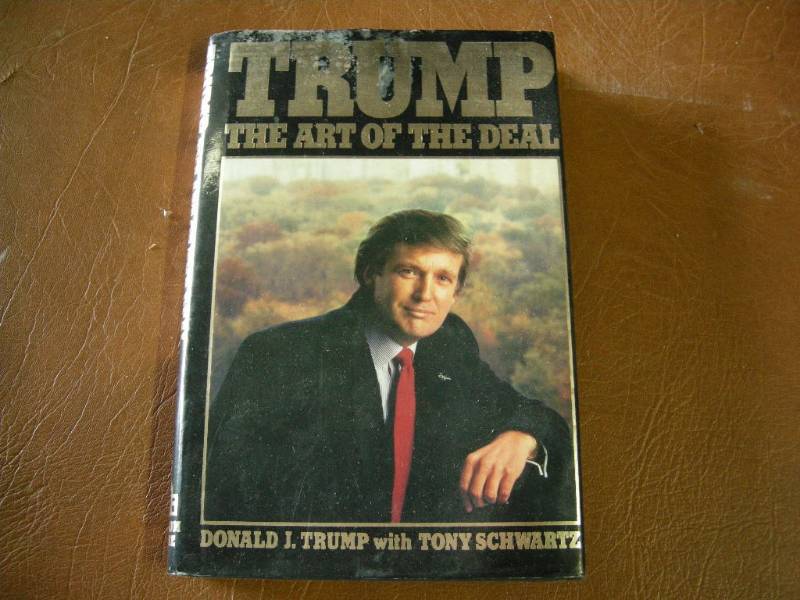 lot 52 image: Trump The Art of the Deal Book