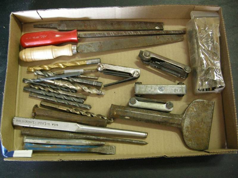 lot 82 image: Punches, Bits, Files, Allan Wrenches
