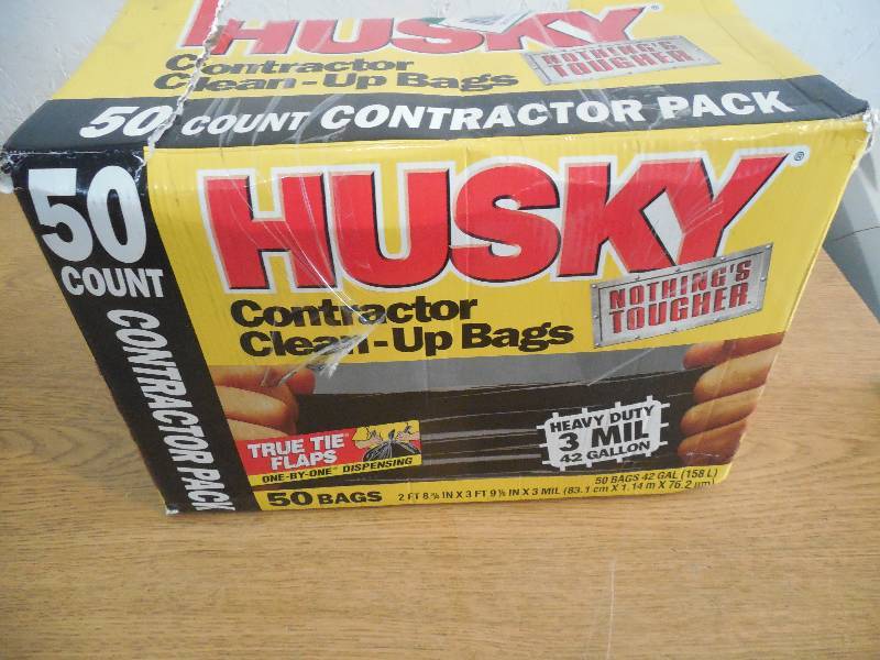 HUSKY 42 Gal. Contractor Bags (50-Count)