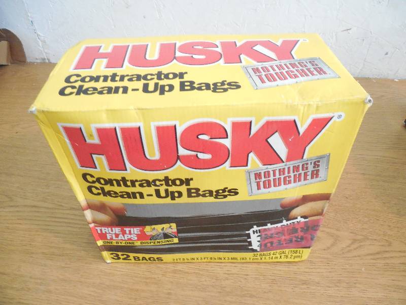 HUSKY 42 Gal. Contractor Bags (32-Count)
