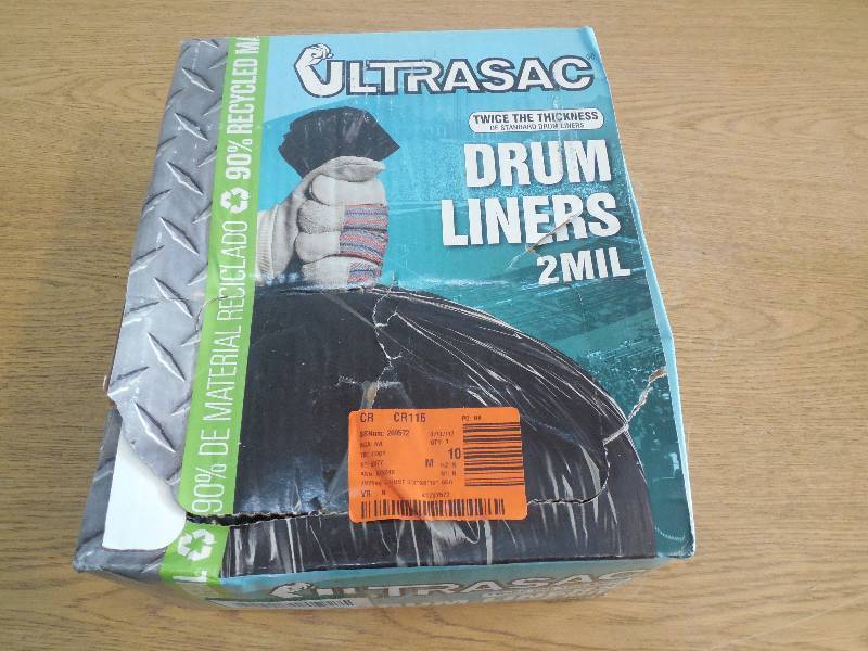 Ultrasac 55 Gal. Drum Liner Trash Bags (50 Count)