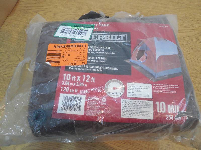 10 ft. x 12 ft. Heavy-Duty Tarp