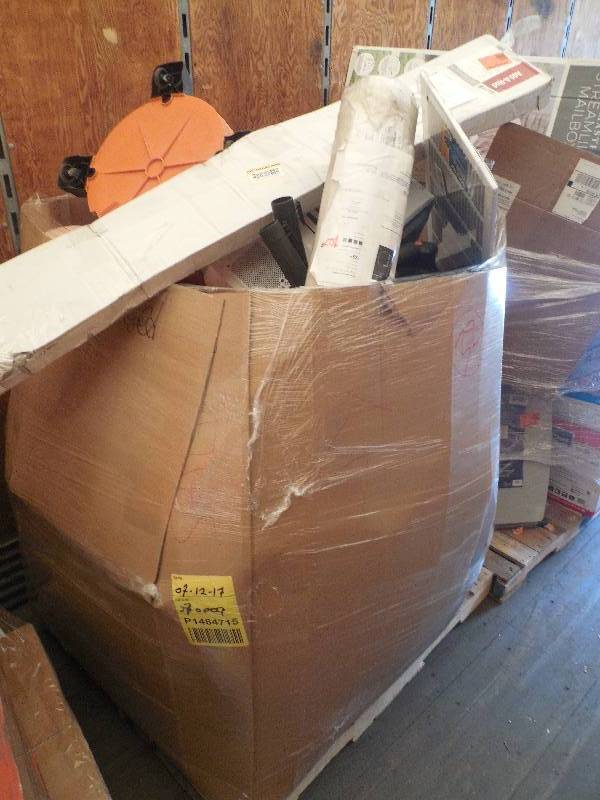 PALLET LOT OF GENERAL MERCHANDISE AND HOME GOODS