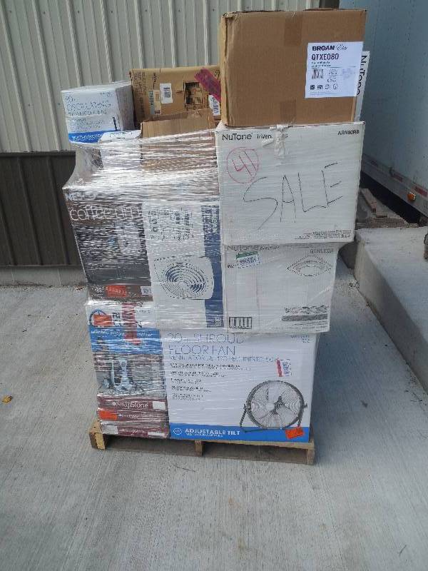 PALLET LOT OF GENERAL MERCHANDISE AND HOME GOODS