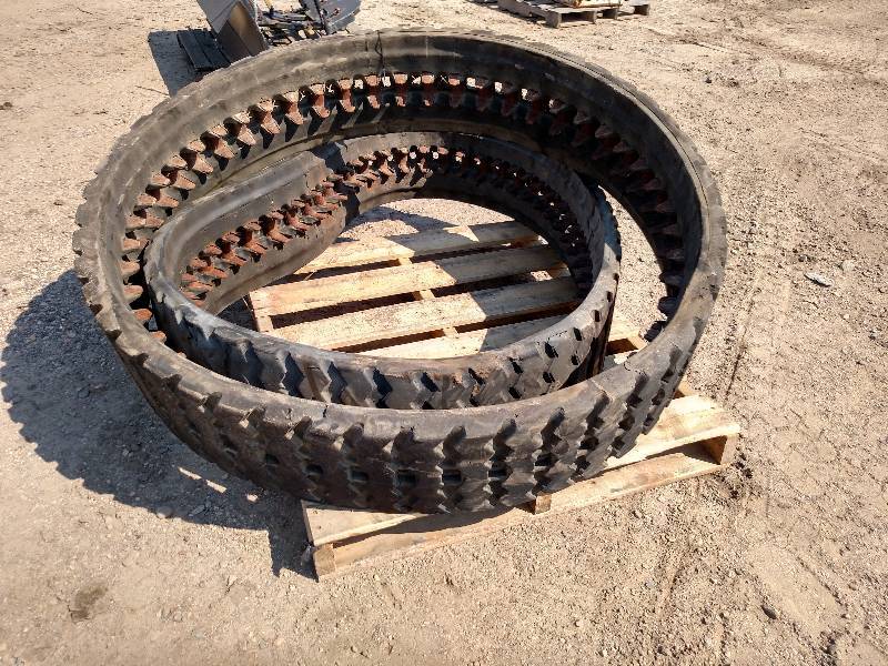lot 16 image: (2) Skid Loader Tracks...