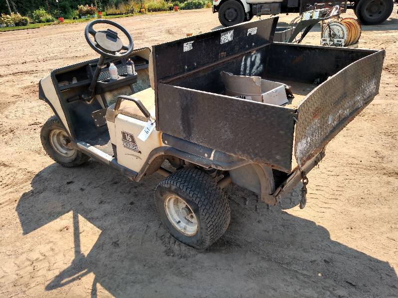 lot 19 image: EZ-GO 16 Golf Cart, Unility Box, Ga...