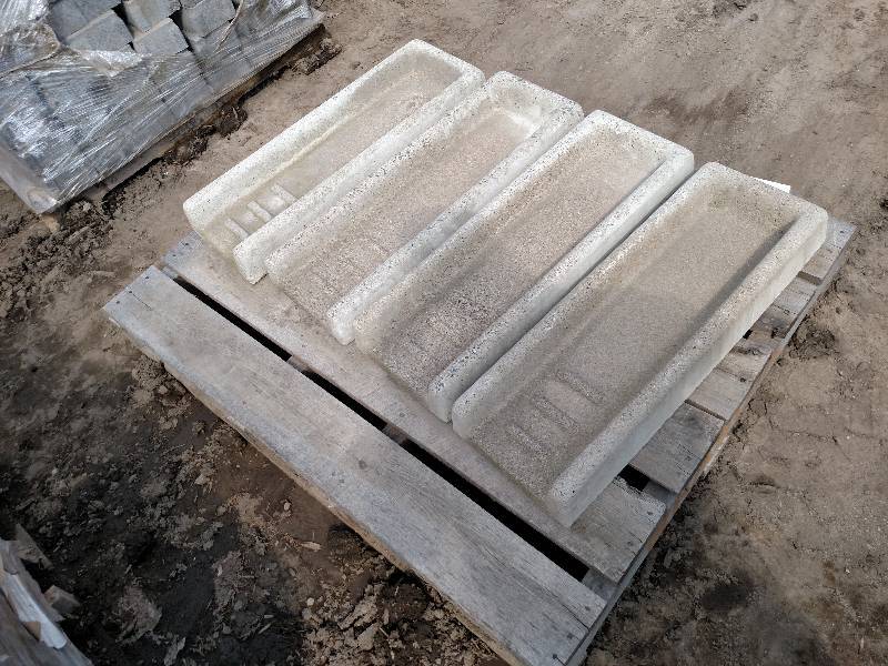 lot 88 image: (4) Concrete Down Spouts...