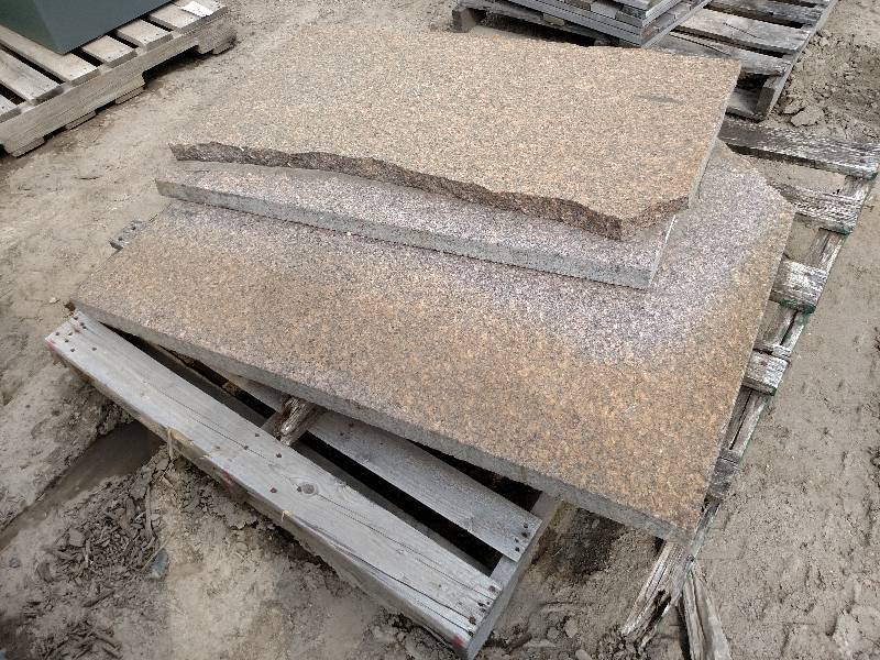 lot 101 image: Granite Slabs, Approx. 42.5 Wide...