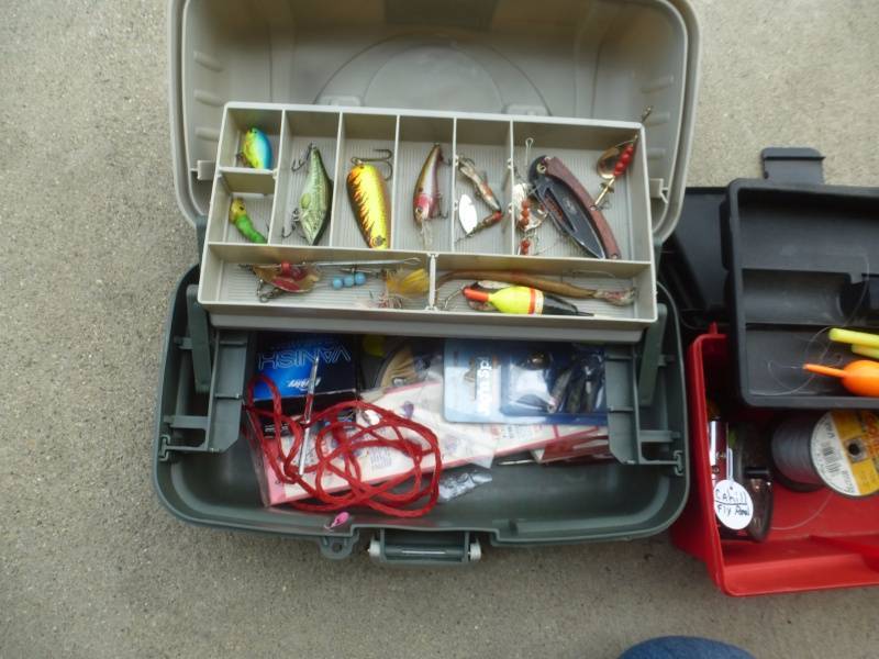 lot 23 image: Fishing Tackle & 2 Boxes