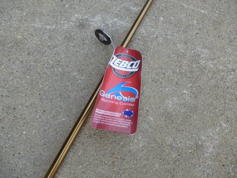 lot 39 image: Zebco Genesis Rod & Reel Combo