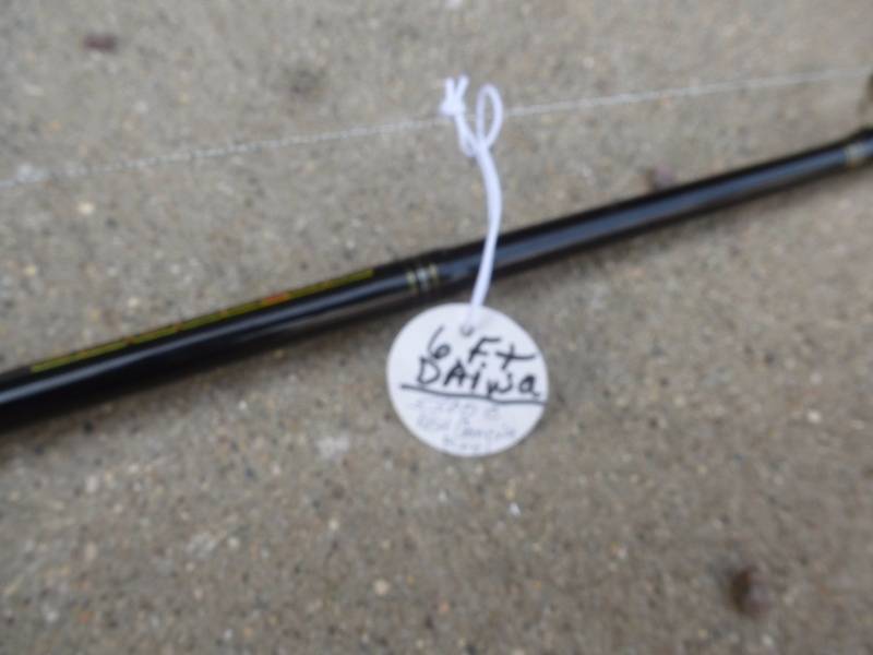 lot 40 image: Diawa 6 ft Medium Rod & Reel