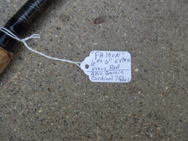 lot 42 image: Falcon Rod & Abu Garcia Reel