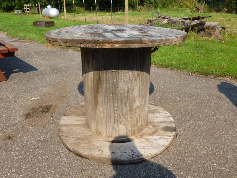 Wooden Cable Spool