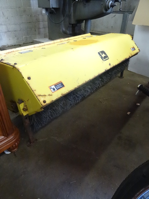lot 6 image: John Deere Front Mount Sweeper
