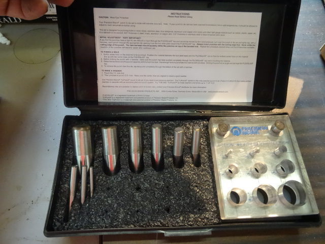 lot 60 image: Precision Brand Punch and Die Set