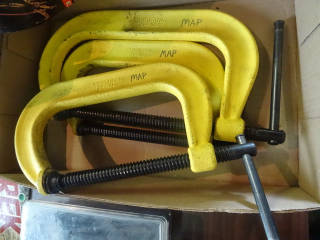lot 66 image: Armstrong C Clamps. 78-406. Qty 2.