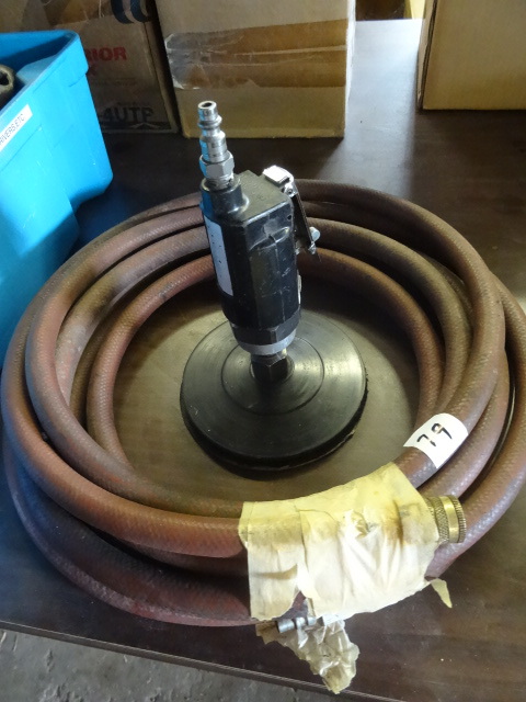 lot 79 image: Air Die Grinder with Sanding Attachment.