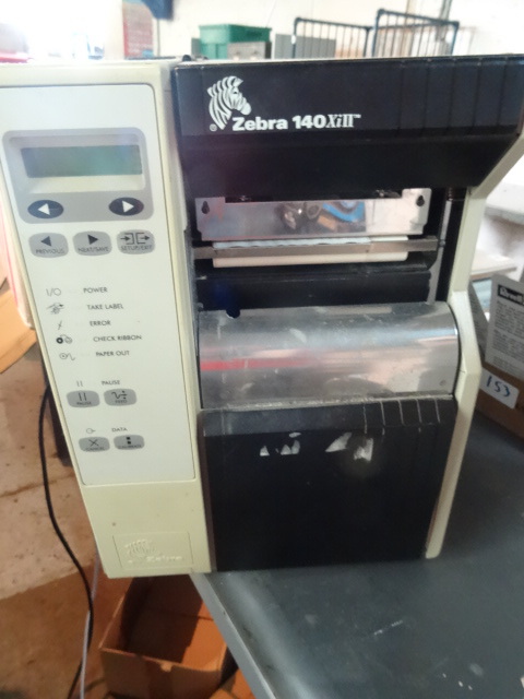 lot 99 image: Zebra Printer 140 XI II
