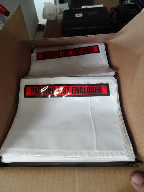 lot 115 image: Box Of Packing List Envelopes