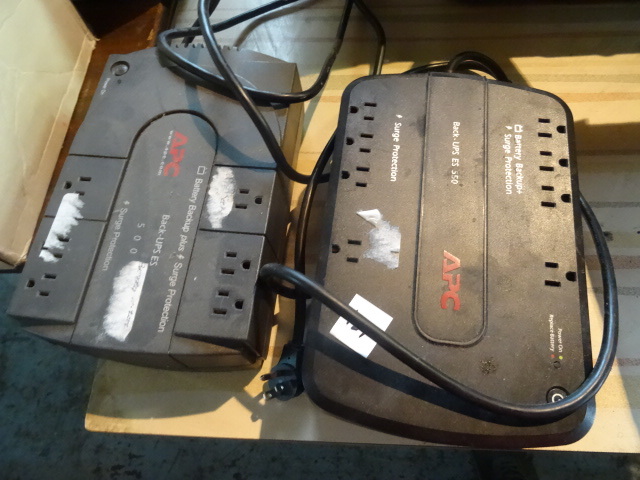 lot 127 image: APC Backup 500 and ES550