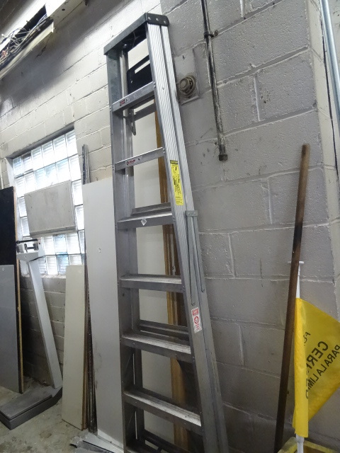 lot 167 image: 8 Aluminum Step Ladder