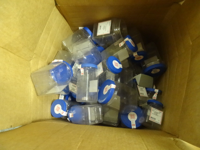 lot 171 image: Plastic Jugs With Lids, Great For Sorting Hardware