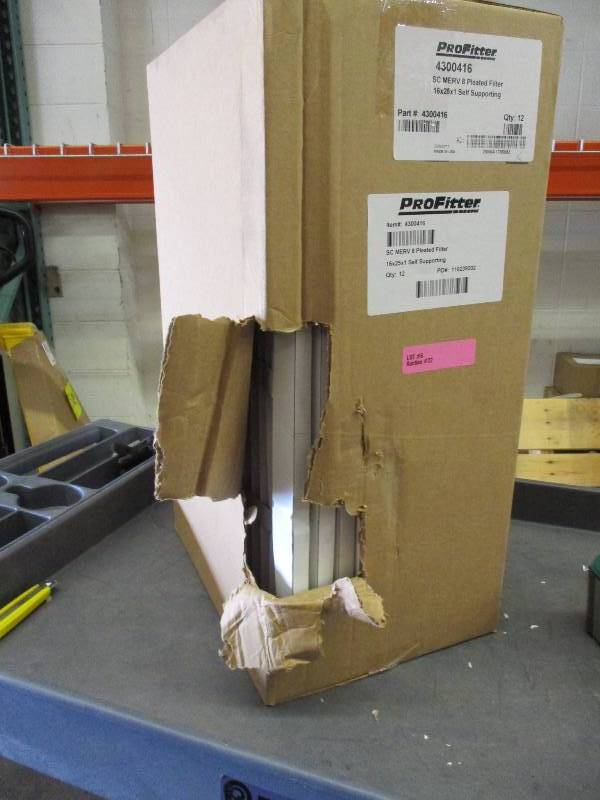 16x25x1 Pleated Air Filters