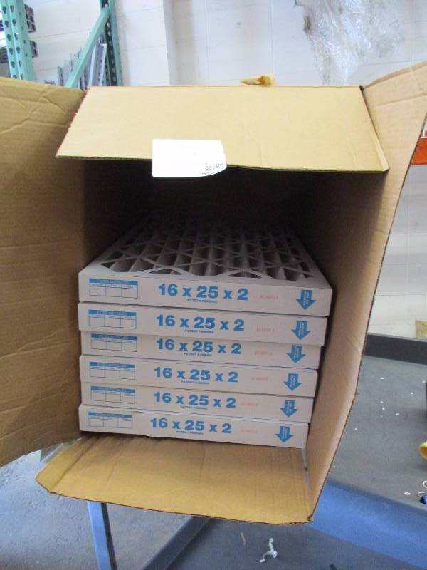 16x25x2 Pleated Air Filters