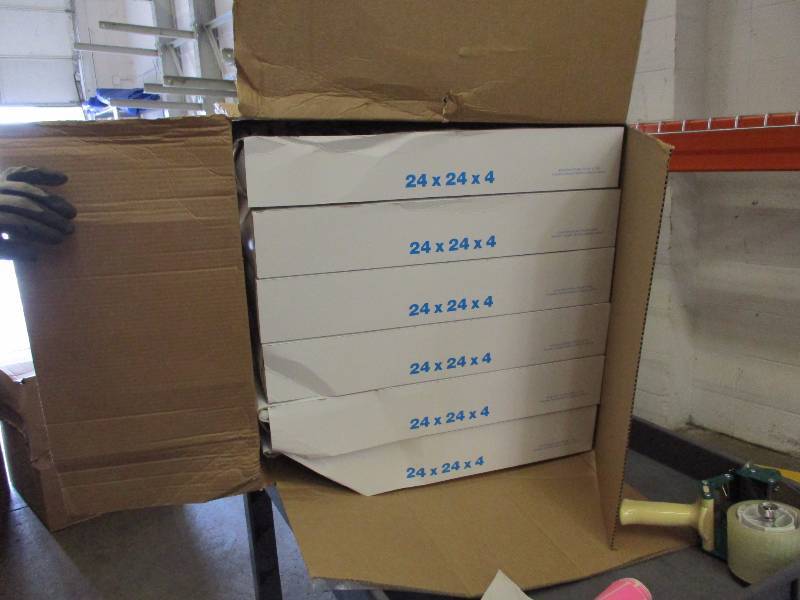 24x24x4 Pleated Air Filters