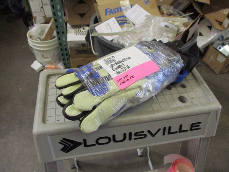 Large Pigskin Mechanics Gloves