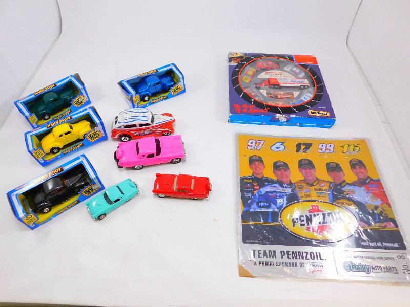 Lot of NASCAR and Car Collectibles