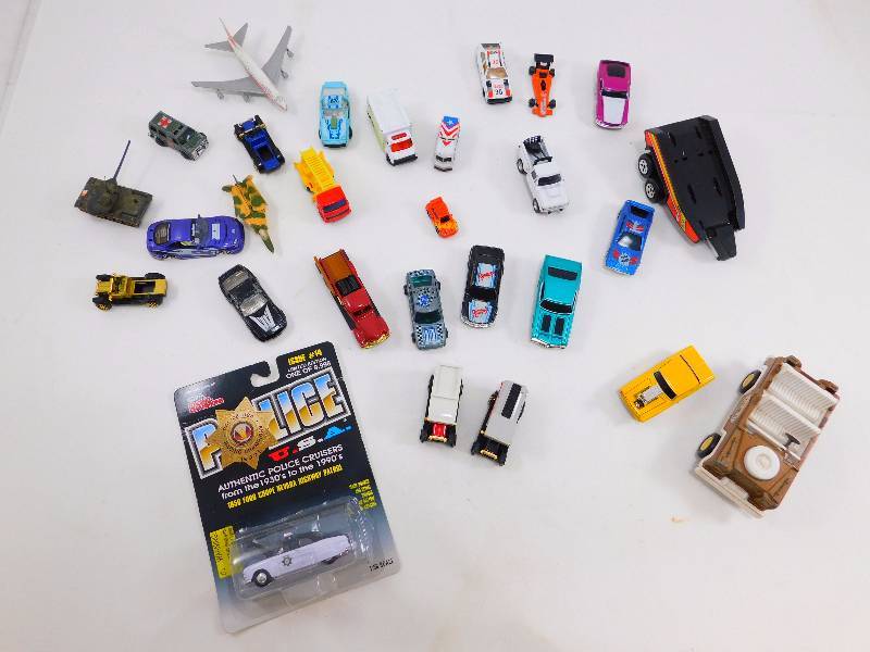 Lot of Vintage Toy Vehicles