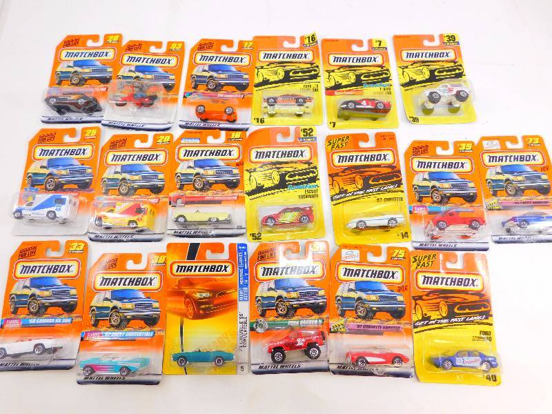 (19) NIB Matchbox Cars