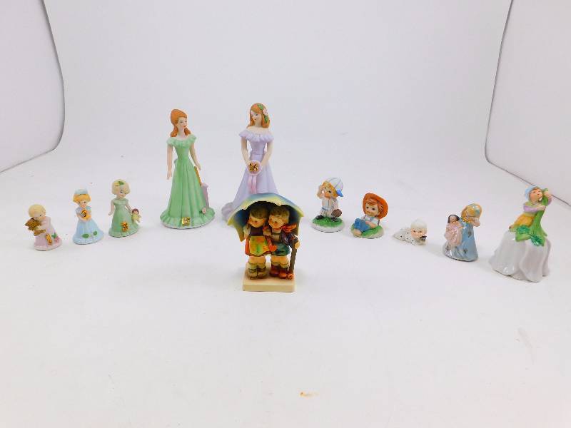 Lot of Ceramic Figurines - 1984 Signed Goebel Hummel