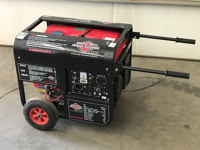 Commercial Gas Generator
