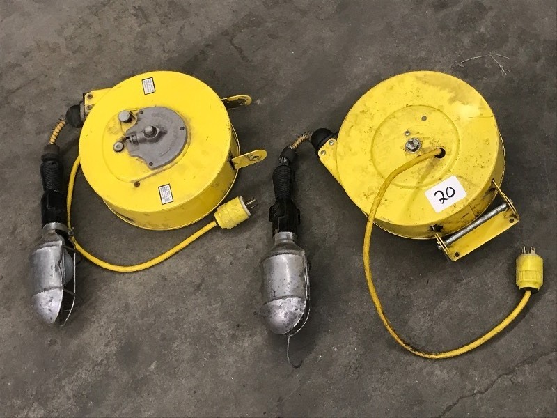 (2) McGill Work Lights